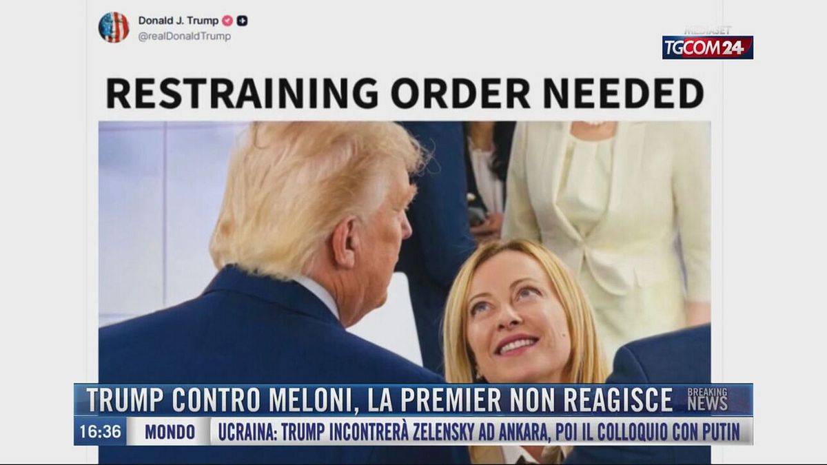 Breaking News delle 17.00 | Trump contro Meloni, la premier non reagisce