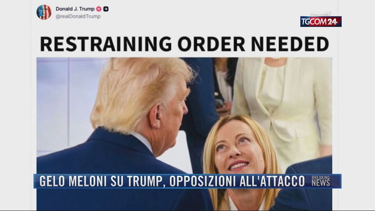 Breaking News delle 21.30 | Gelo Meloni su Trump, opposizioni all'attacco