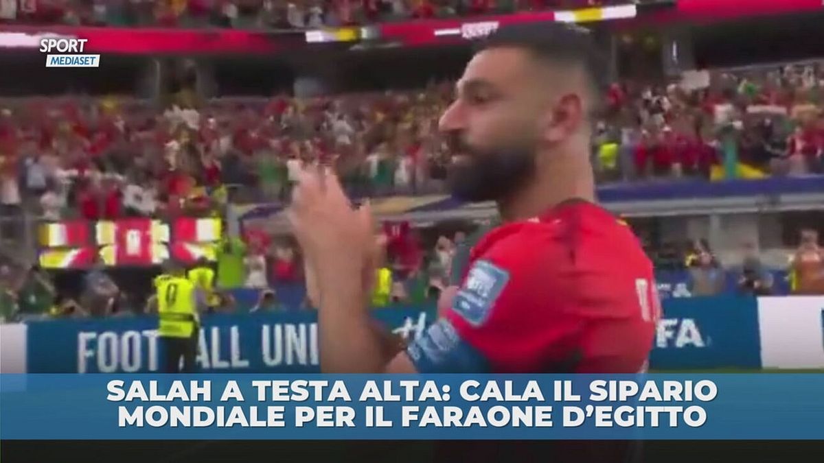 Salah, l'ultimo ballo del Faraone: lacrime