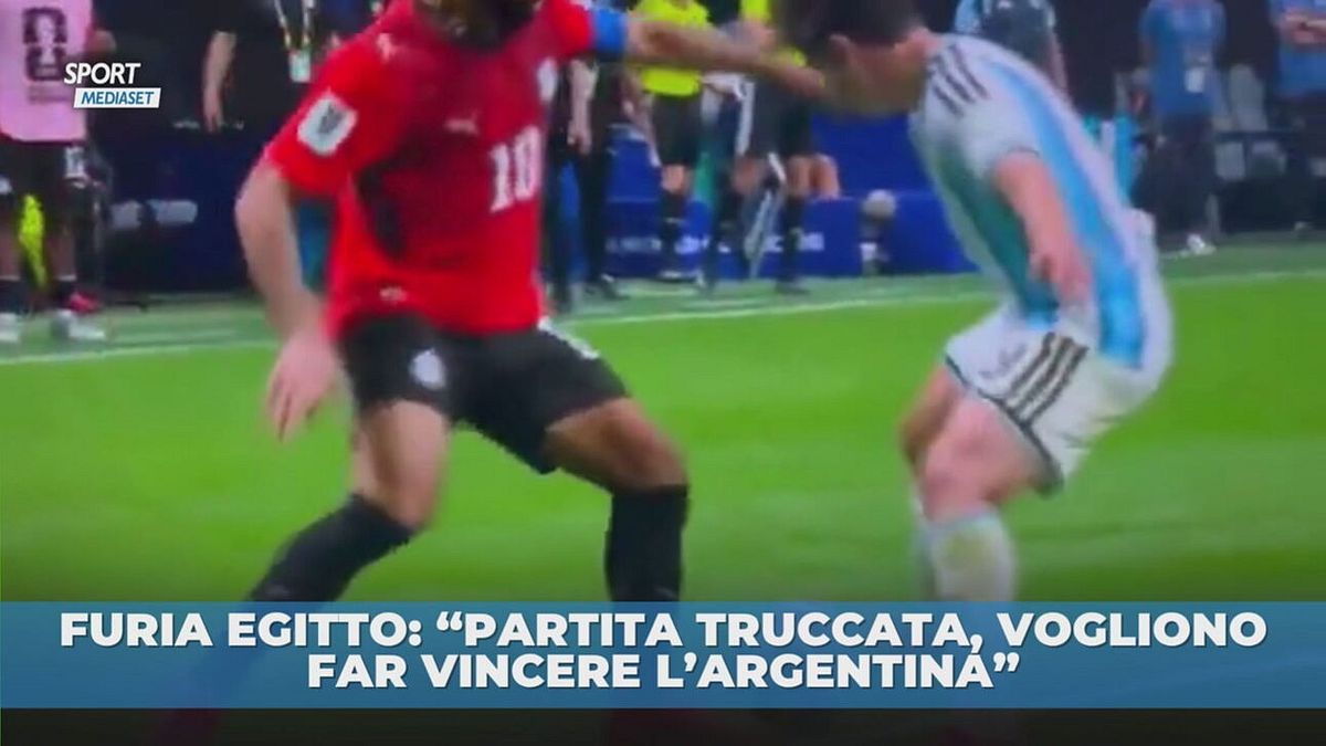 Egitto furioso: "Partita contro l'Argentina truccata"