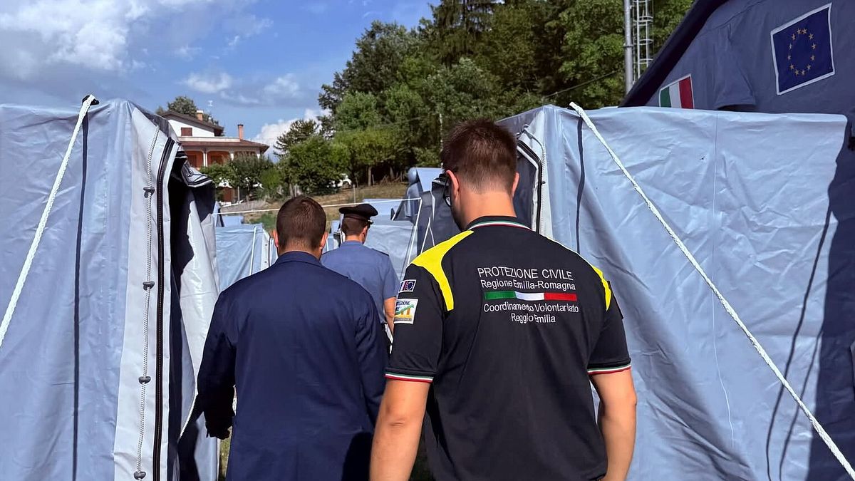  Il campo estivo dove sono scattati i soccorsi