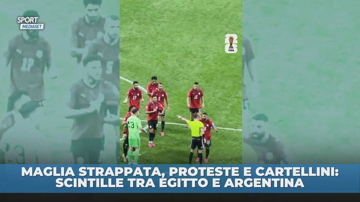 Scintille tra Egitto e Argentina