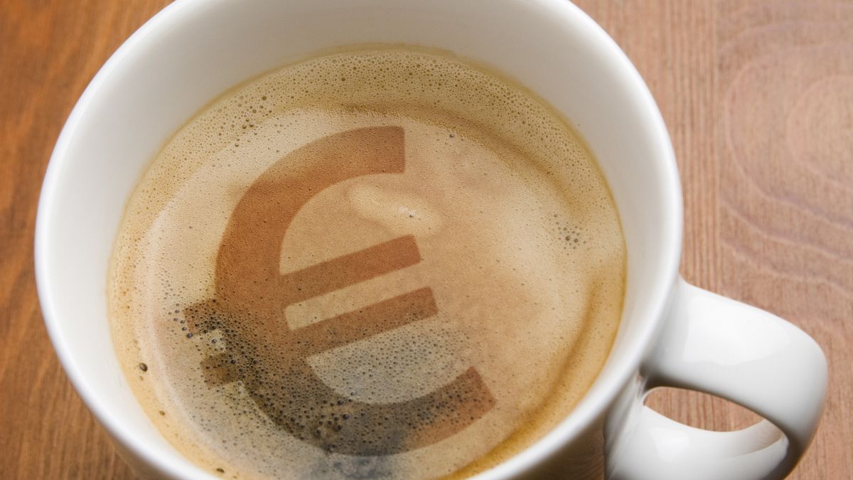 tazzina caffè, euro