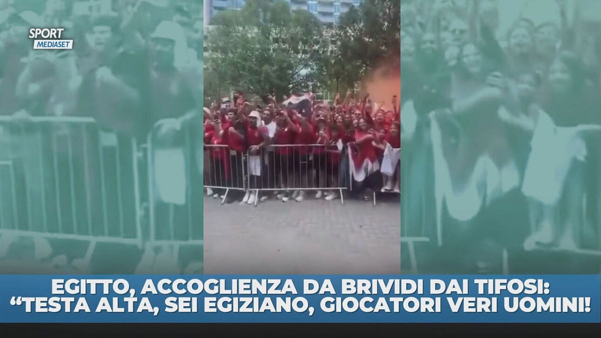 L'Egitto torna il hotel dopo il ko: omaggio incredibile