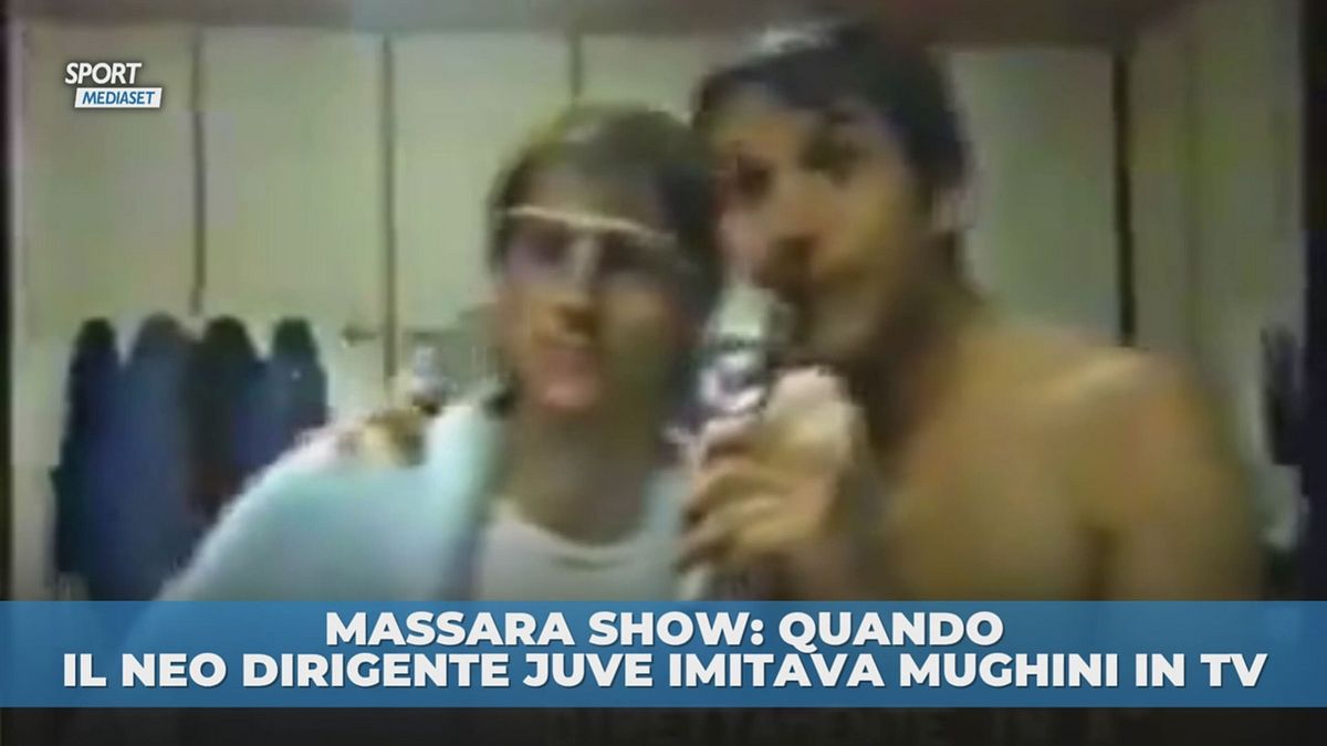 Quando Massara imitava Mughini in TV