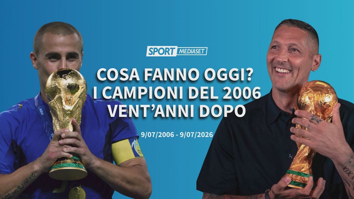 Cosa fanno oggi? I campioni del 2006 vent'anni dopo