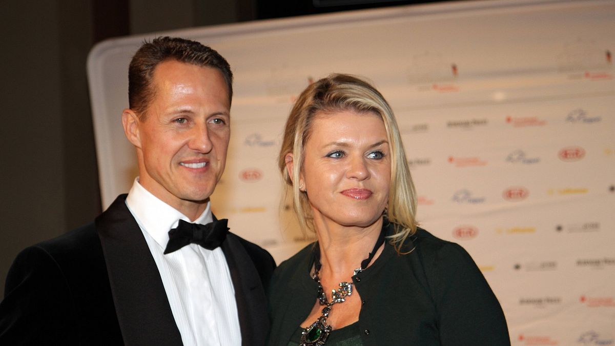 Michael Schumacher con la moglie Corinna