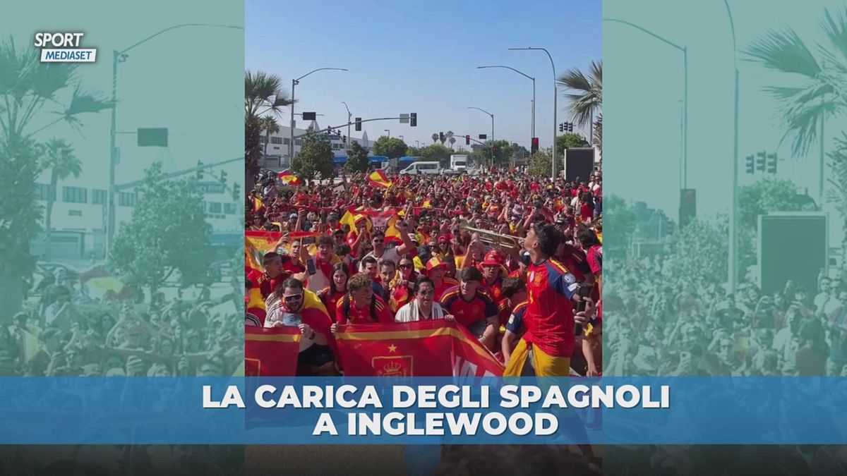 Spagna: tifosi scatenati prima del quarto di finale con il Belgio