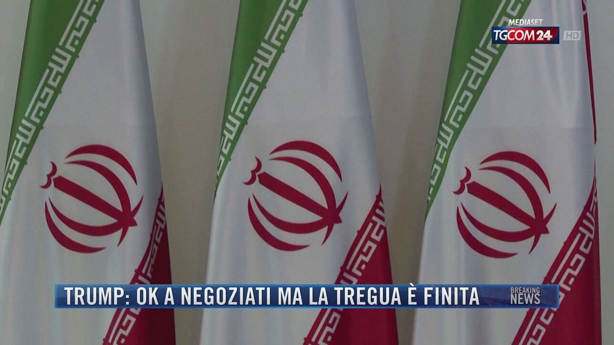 Breaking News delle 21.30 | Trump: ok a negoziati ma la tregua è finita