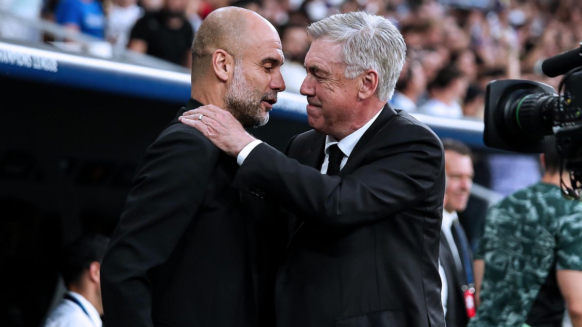 Guardiola e Ancelotti