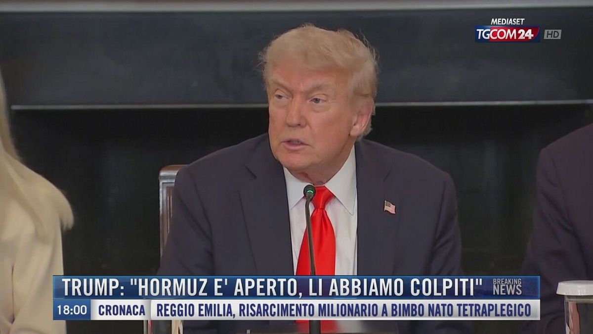 Breaking News delle 18.00 | Trump: "Hormuz è aperto, li abbiamo colpiti"