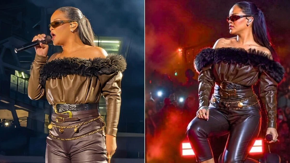 Rihanna sul palco di Jay-Z