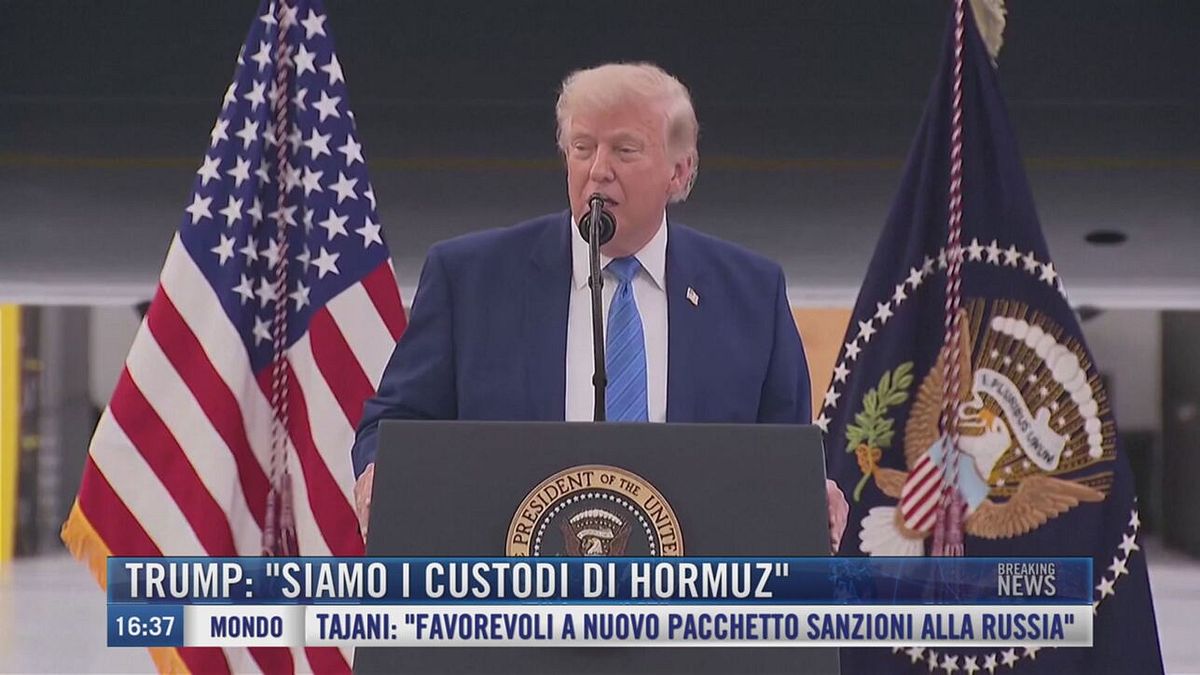 Breaking News delle 16.30 | Trump: "Siamo i custodi di Hormuz"