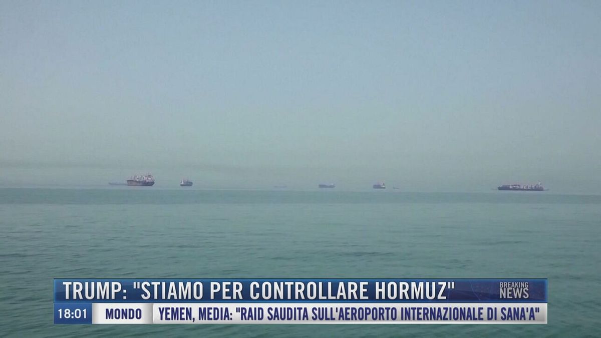 Breaking News delle 18.00 | Trump: "Stiamo per controllare Hormuz"