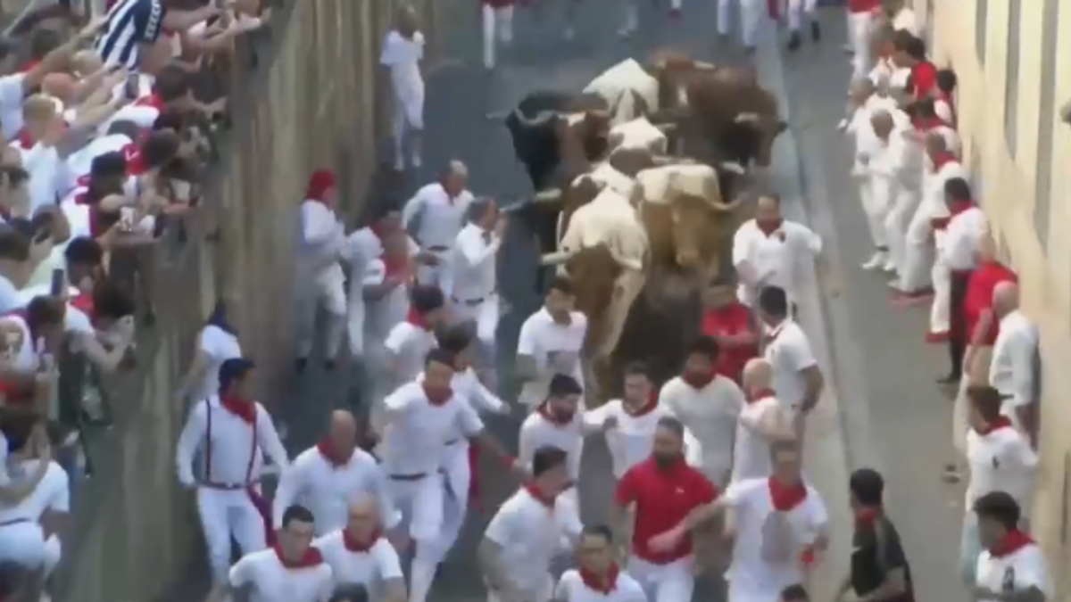 San Firmino, dodici feriti nell'ultima corsa dei tori di Pamplona