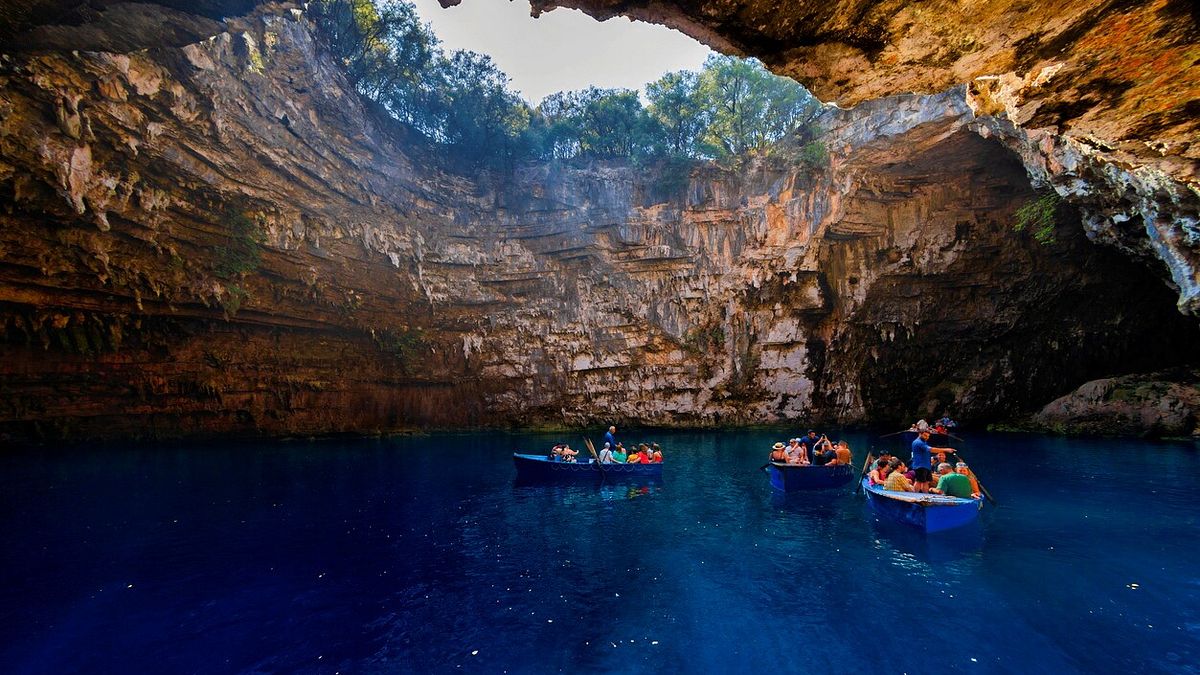 Grotta di Melissani (Cefalonia, Grecia) 