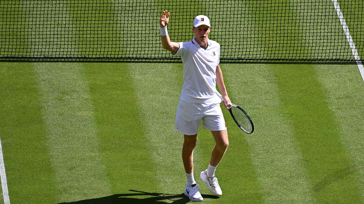 Jannik Sinner a Wimbledon 2026
