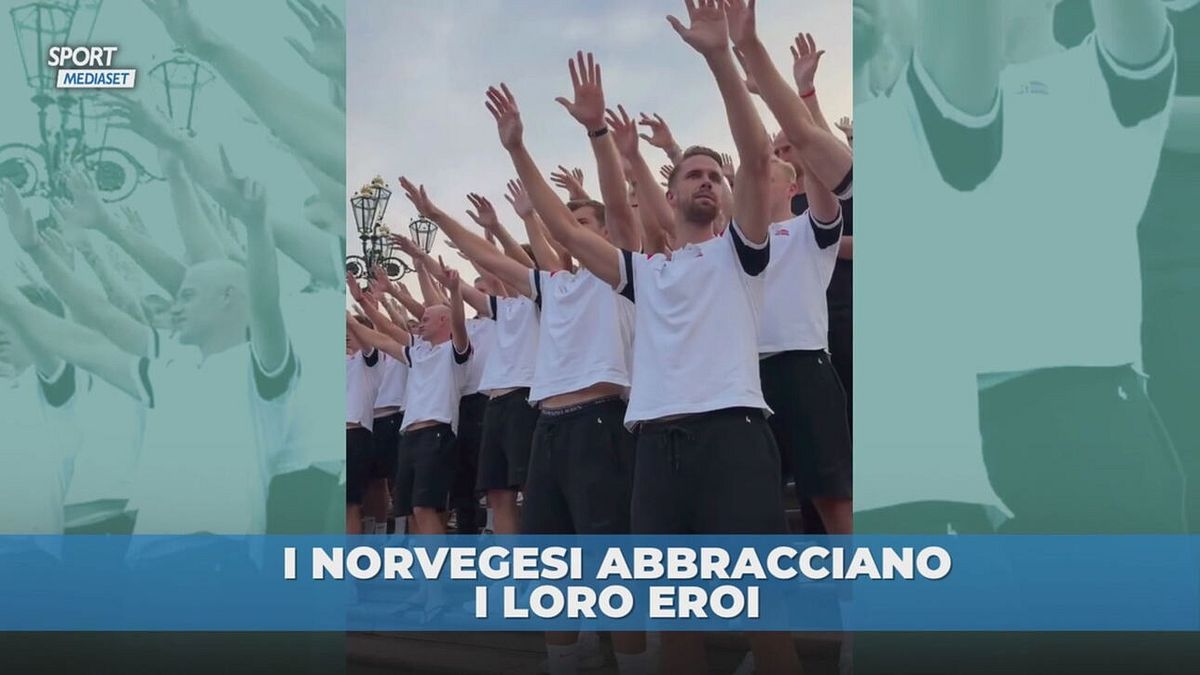 Norvegia: delirio a Oslo per Haaland & Co.