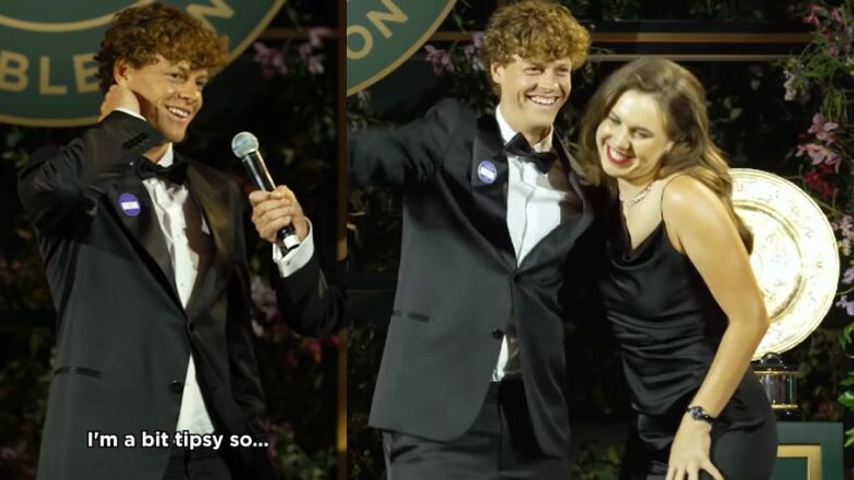 Jannik Sinner e Linda Noskova