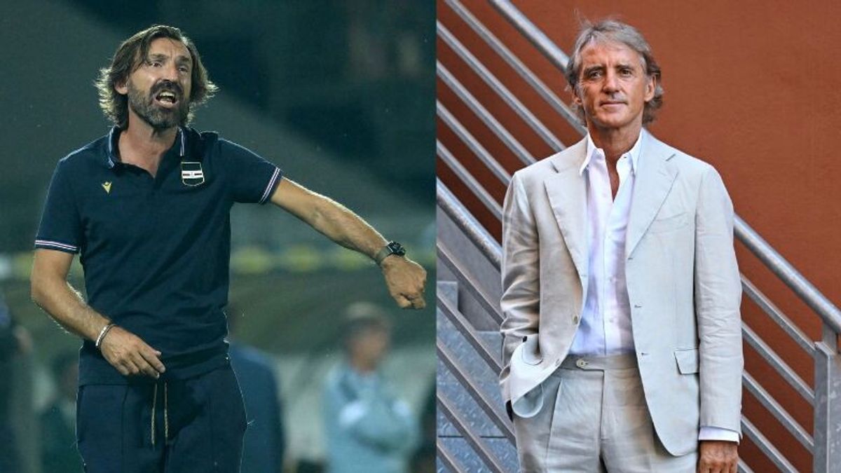 Pirlo e Mancini