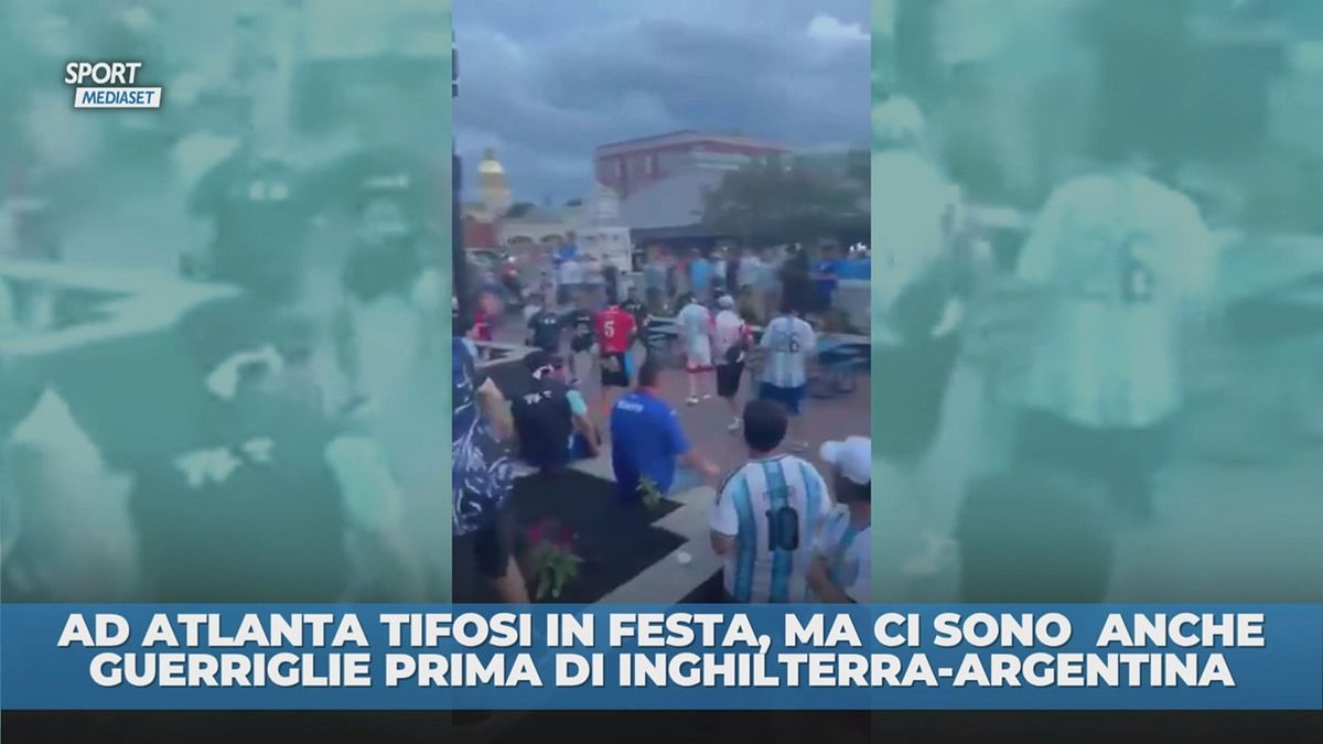 Atlanta in festa, ma ci sono anche scontri e risse