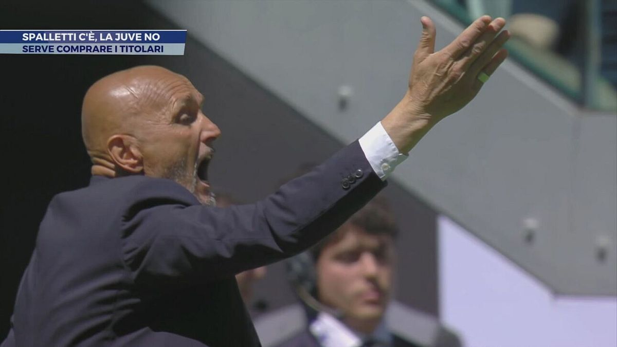 Spalletti c'è, la Juve no