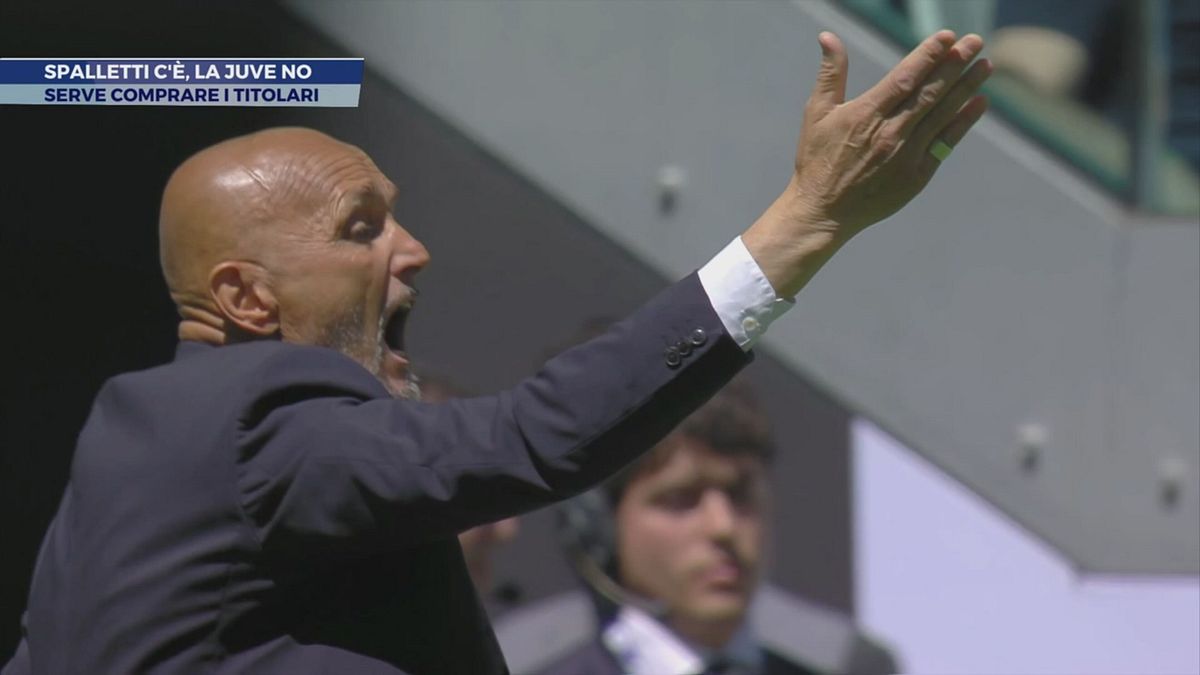 Spalletti c'è, la Juve no