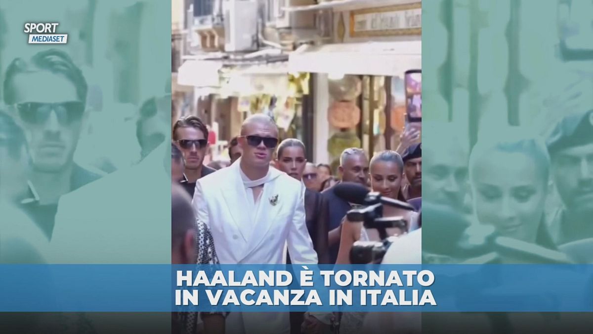 Haaland innamorato del nostro paese, così dalla Sicilia: "Bella Italia"