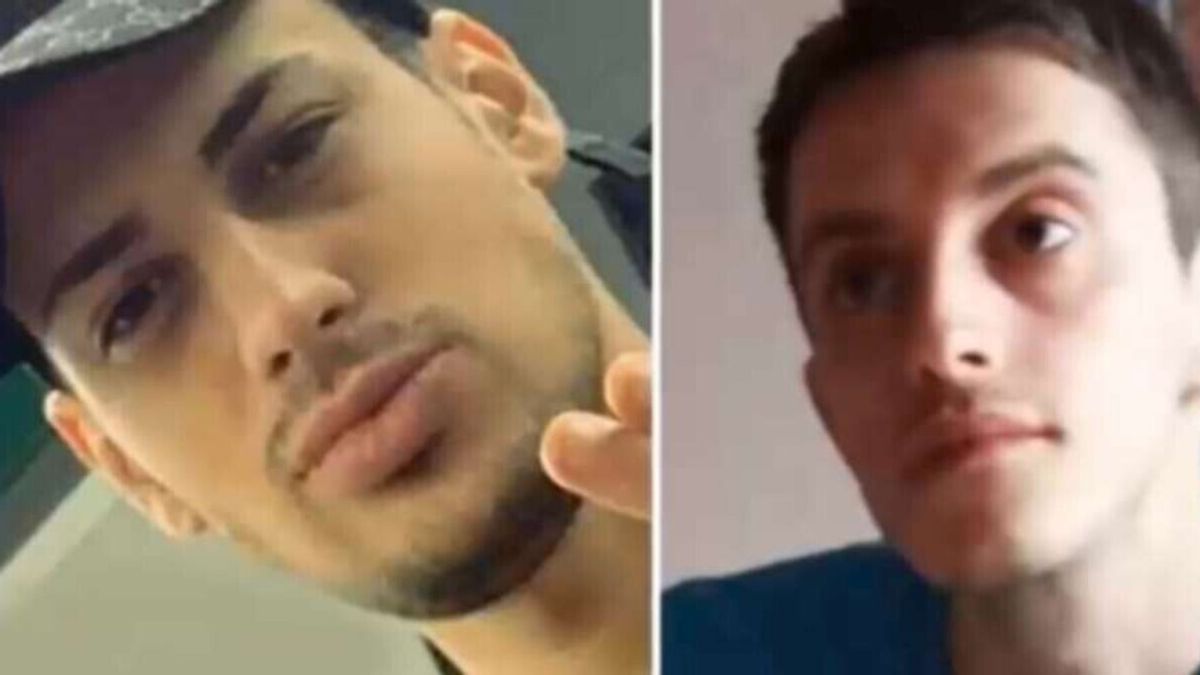 A sinistra Daniele Rezza, a destra Manuel Mastropasqua