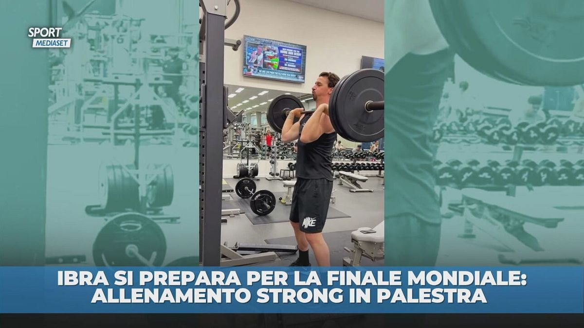 Ibra ha solo la finale in testa: allenamento strong per l'ultimo atto