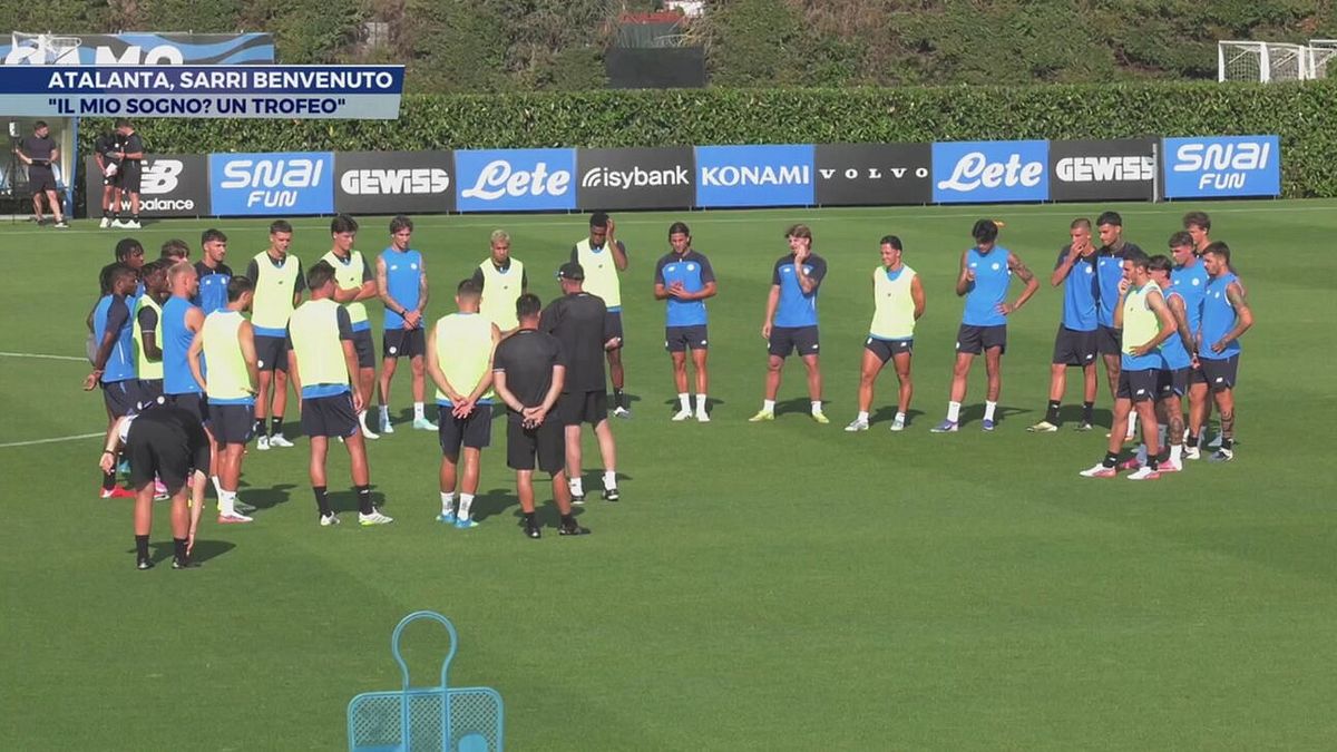 Atalanta, Sarri benvenuto