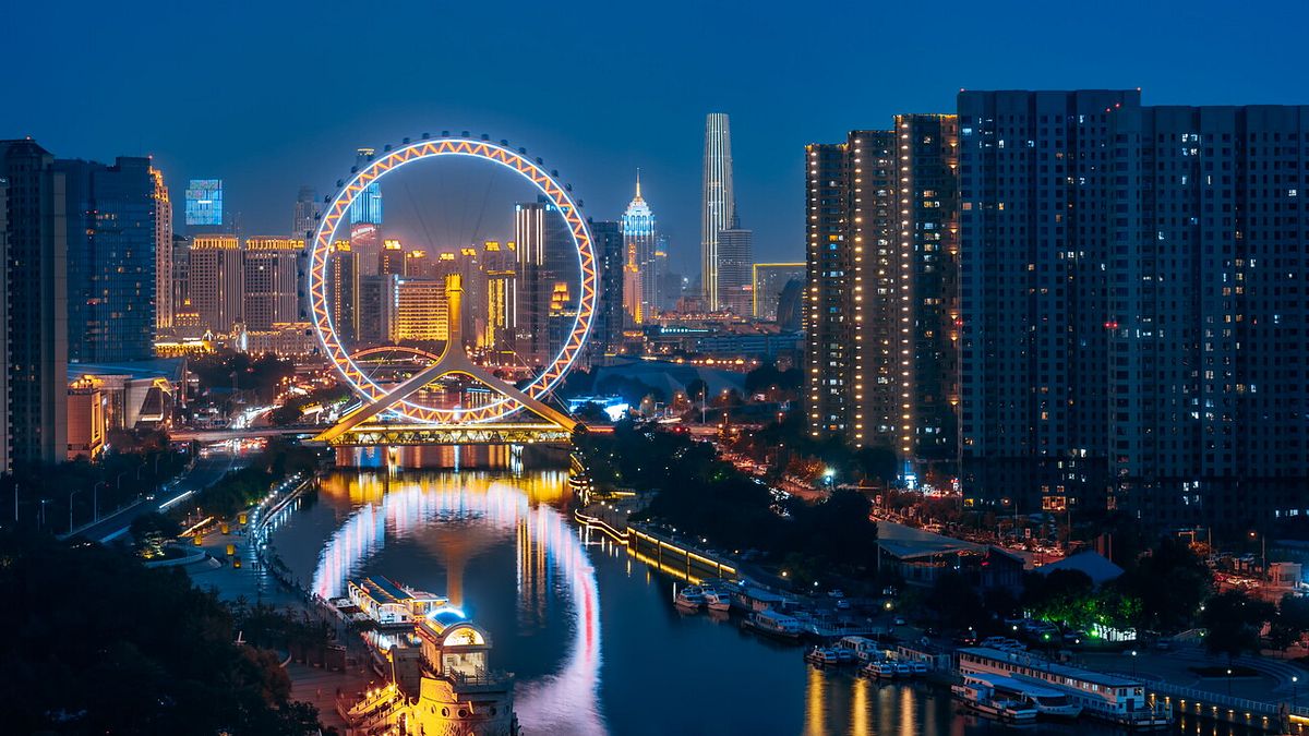   Tianjin Eye, Tianjin, Cina 