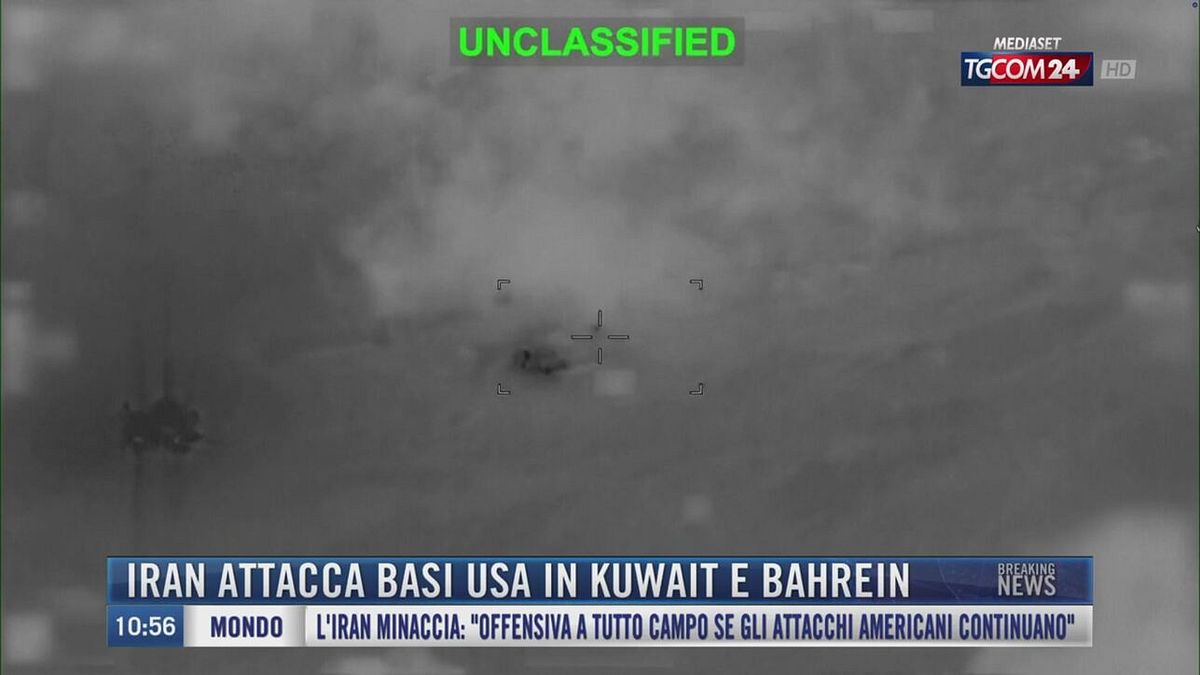 Breaking News delle 09.00 | Iran attacca basi Usa in Kuwait e Bahrein