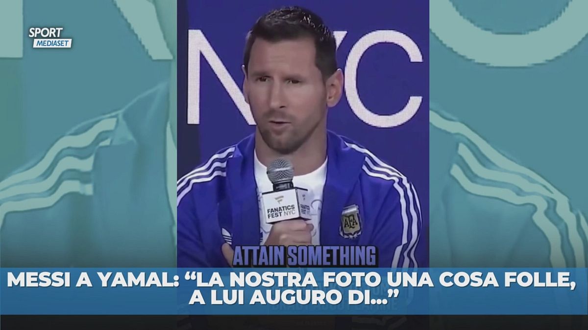 Messi incredulo: "La foto con Lamine è una cosa folle"