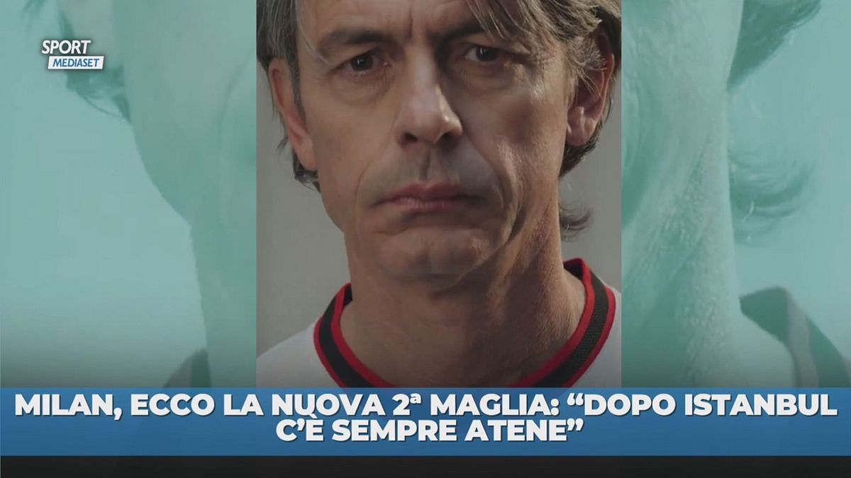 Nuova seconda maglia Milan ispirata ad Atene 2007