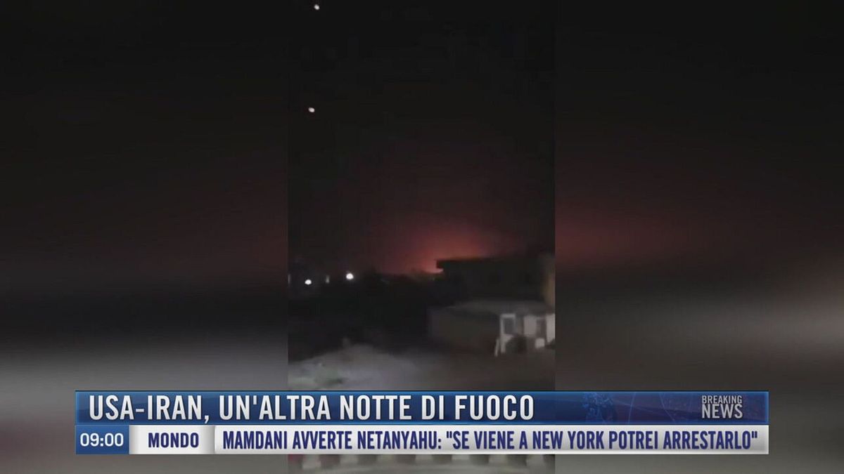 Breaking News delle 09.00 | Usa-Iran, un'altra notte di fuoco