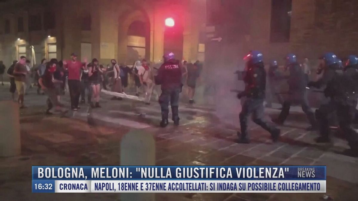Breaking News delle 16.00 | Bologna, Meloni: "Nulla giustifica violenza"