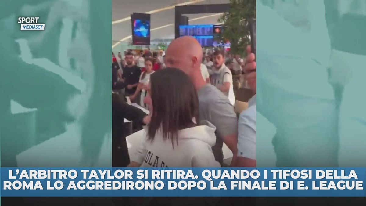 L'aggressione all'arbitro Taylor