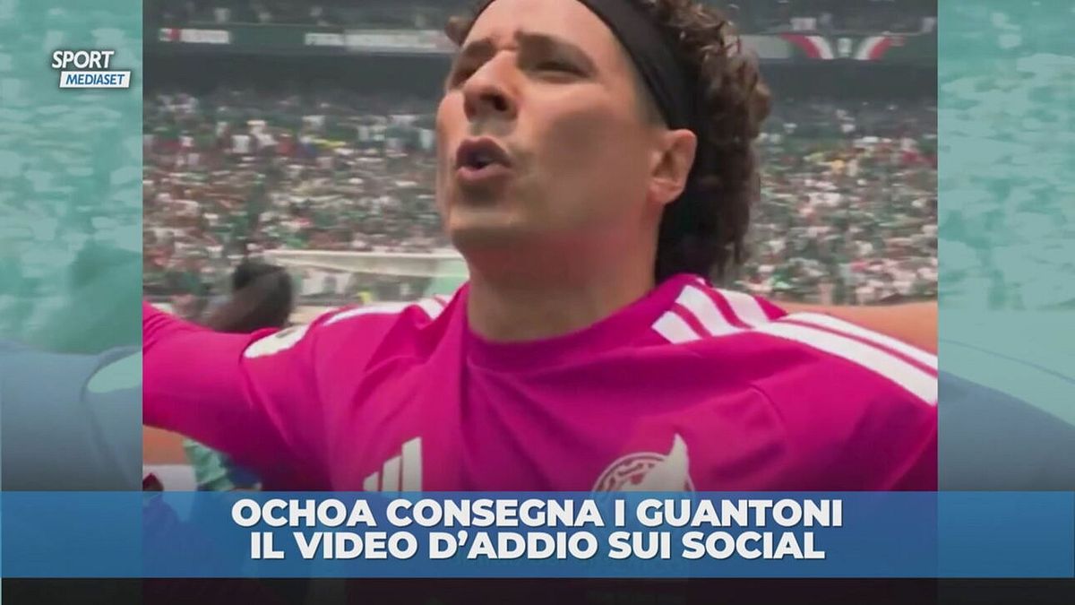 L'addio social di Ochoa