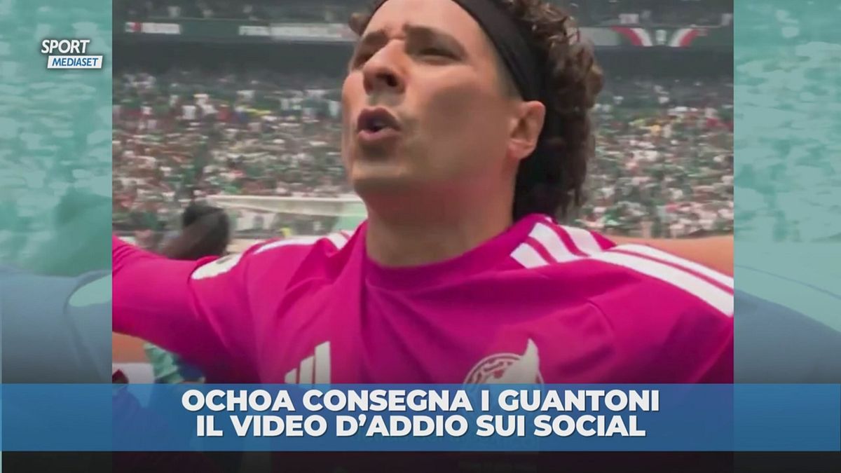 L'addio social di Ochoa