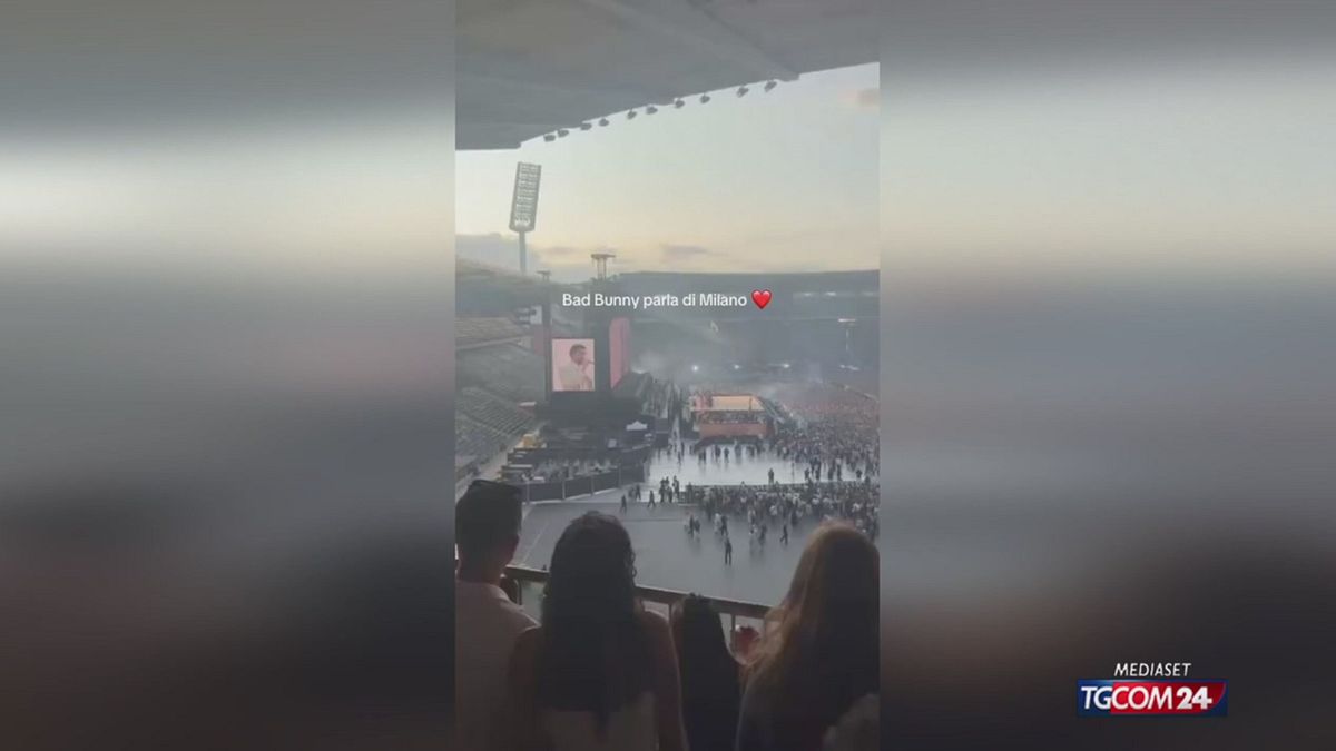Bad Bunny dopo il concerto interrotto a Milano: "Poteva essere uno dei più belli"