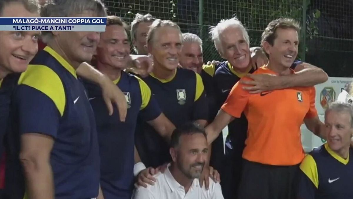 Malagò-Mancini coppia gol