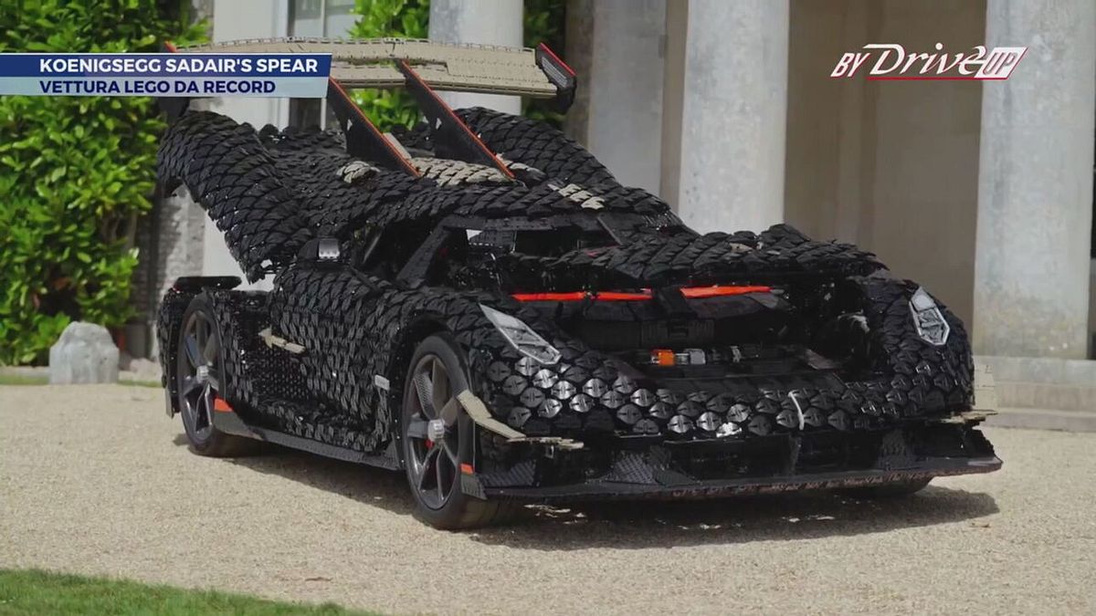 Il record della Koenigsegg di Lego