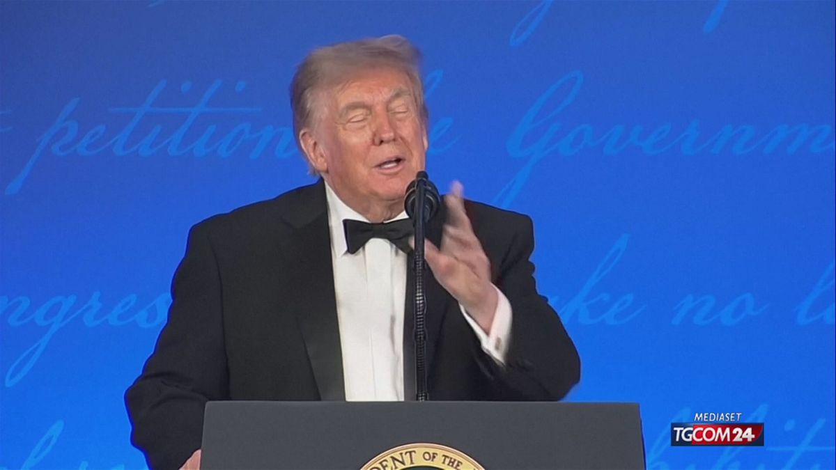 SPEECH TRUMP ALLA CENA DEI CORRISPONDENTI SRV