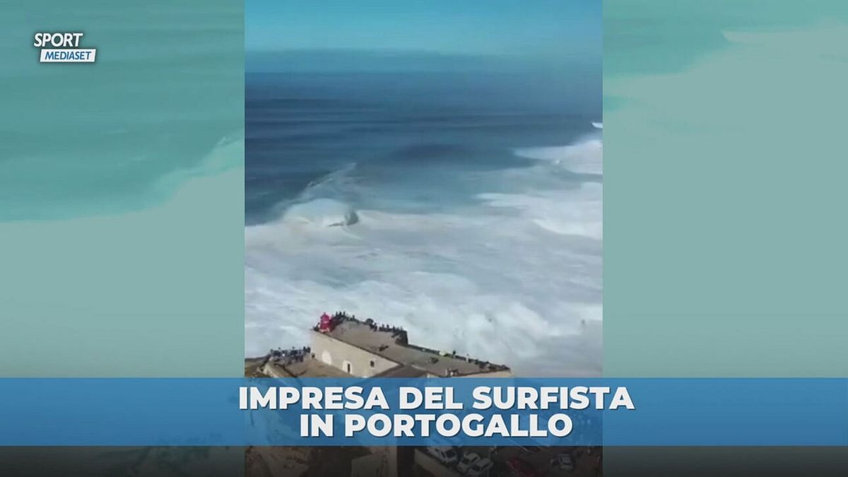 Steudtner, surfista da record: cavalca onda alta 26,2 metri