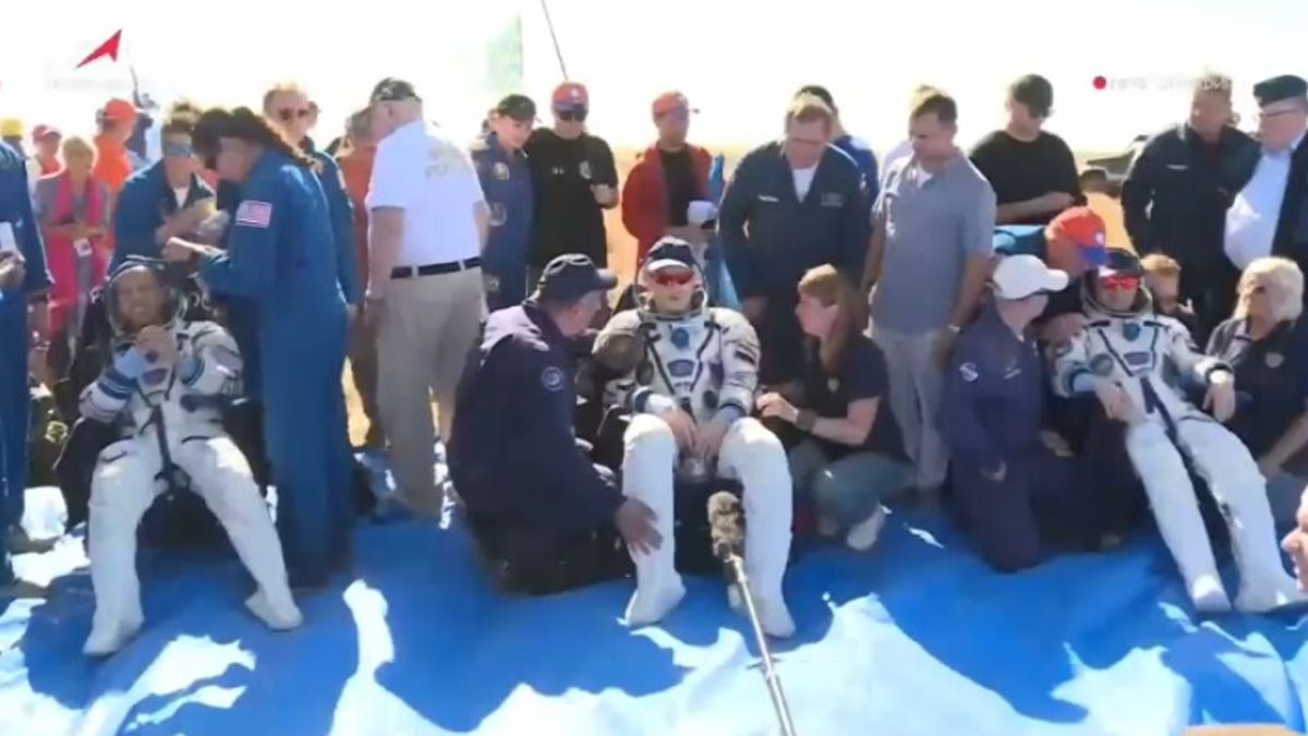 La Soyuz con tre astronauti torna sulla Terra dopo 8 mesi
