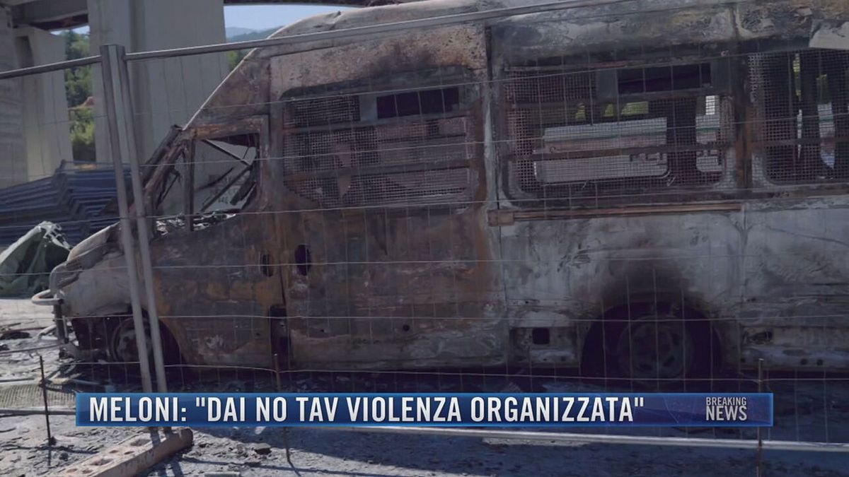 Breaking News delle 18.00 | Meloni: "Dai No Tav violenza organizzata"