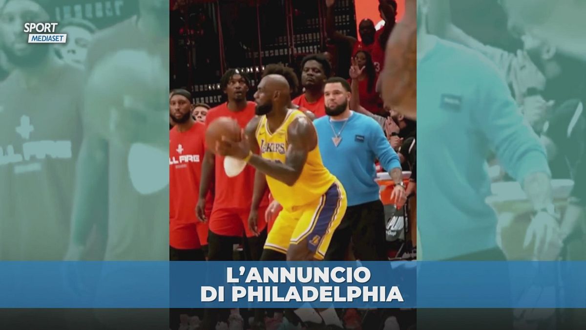 LeBron James a Philadelphia: annuncio da brividi