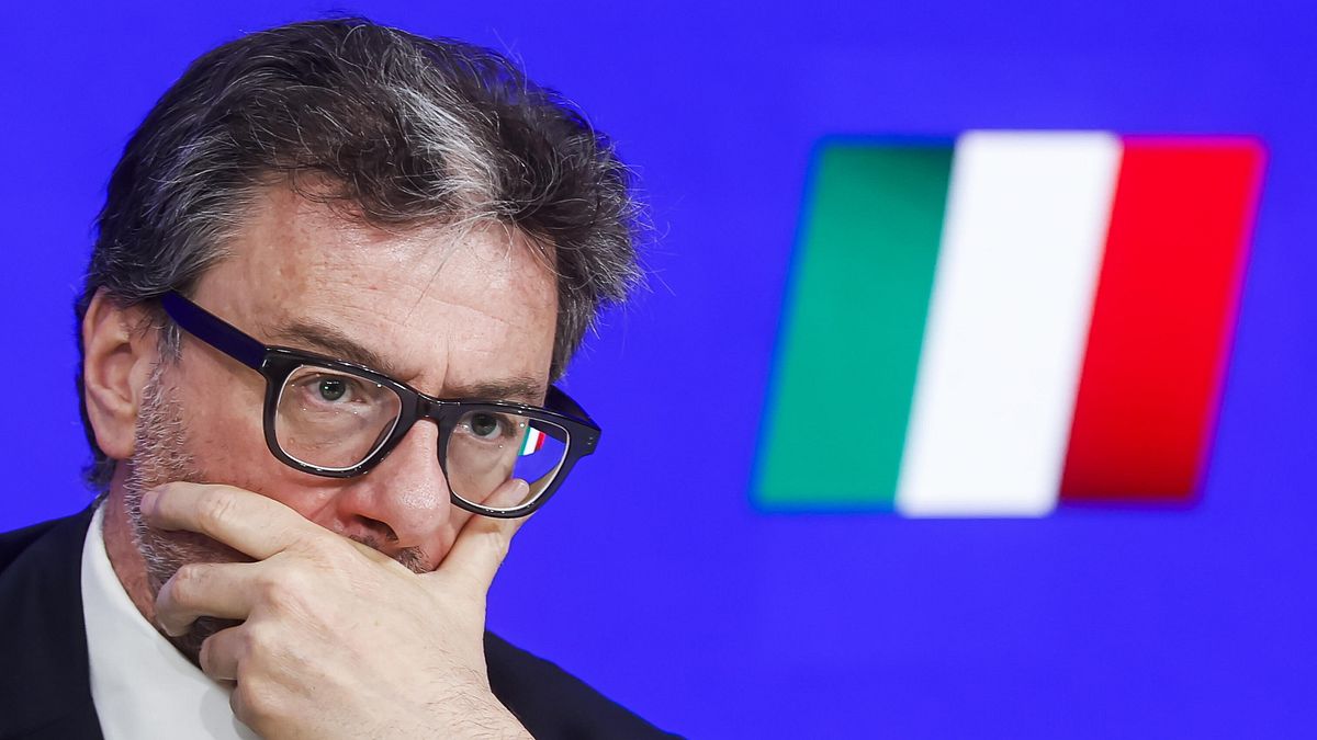 Il ministro dell'Economia Giorgetti