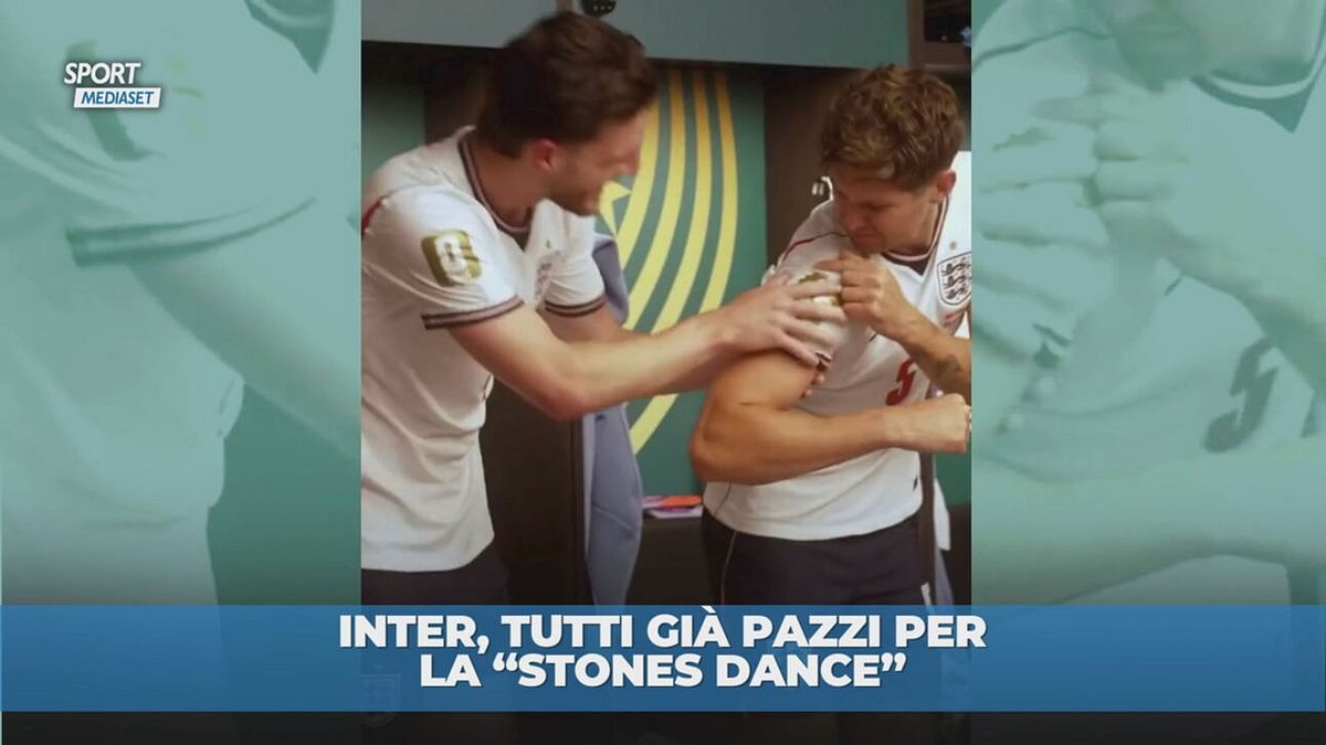 Inter, tutti pazzi per la "Stones Dance"